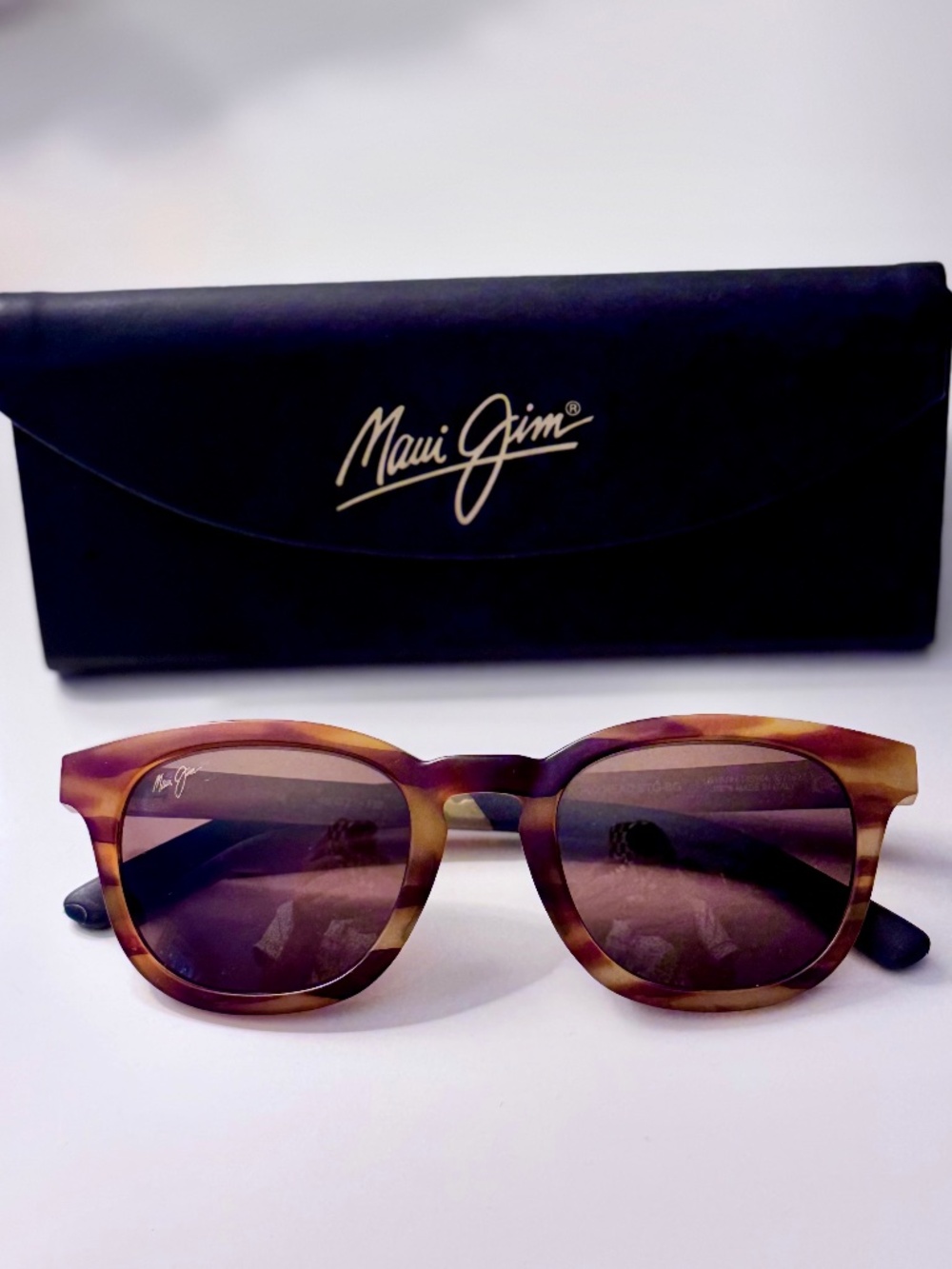 Maui Jim Koko Head Polarized Sunglasses MJ-737-10M Matte Tortoise